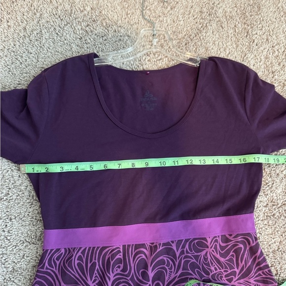 Prana Purple Long Sleeve Dress - Picture 8 of 8